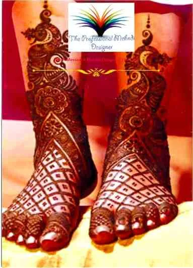 bridal foot mehndi design Simple Mehndi Designs