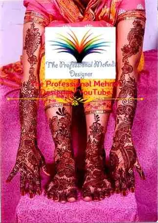 bridal mehndi full 1 Simple Mehndi Designs