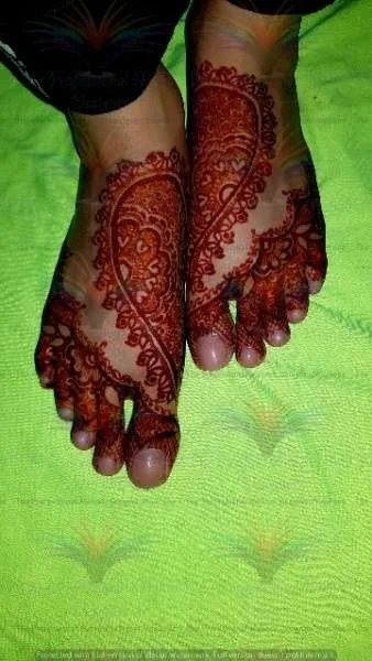 Picture Images of Mehndi Designs feet