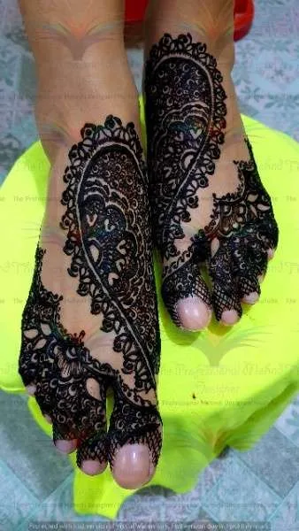 Feet Picture Images of Mehndi Designs