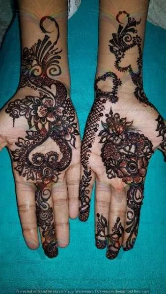 Picture Images of Mehndi Designs