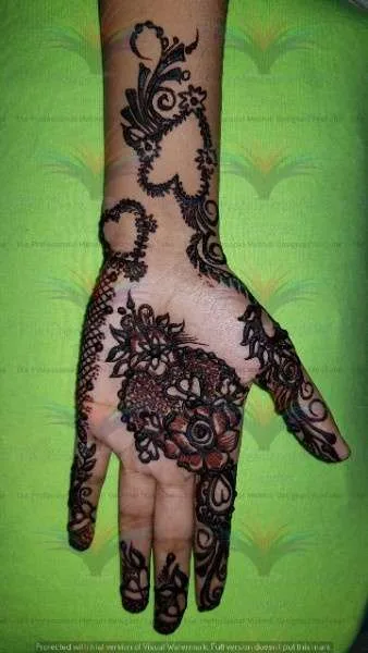 Picture Images of Mehndi Designs