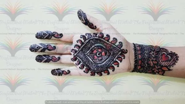 Picture Images of Mehndi Designs indian
