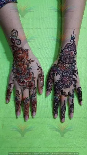 New Best unique stylish Easy Simple Mehndi Designs with cone hina style