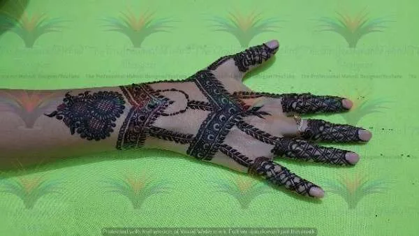 New Best unique stylish Easy Simple Mehndi Designs with cone hina style