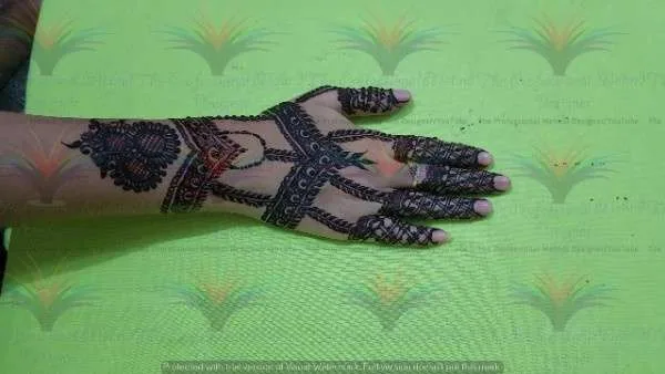 New Best unique stylish Easy Simple Mehndi Designs with cone hina style