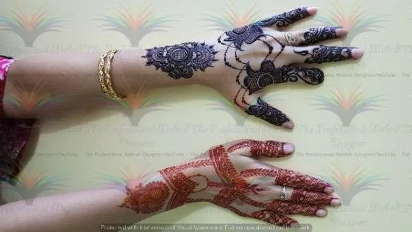 New Best unique stylish Easy Simple Mehndi Designs with cone hina style
