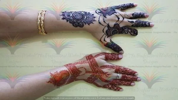 New Best unique stylish Easy Simple Mehndi Designs with cone hina style