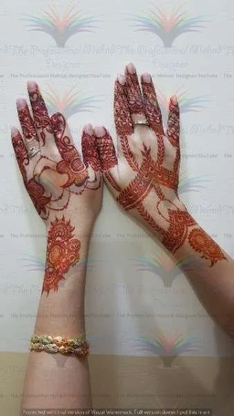 New Best unique stylish Easy Simple Mehndi Designs with cone hina style