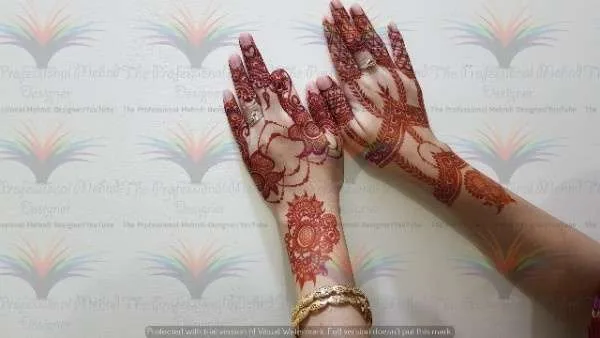 New Best unique stylish Easy Simple Mehndi Designs with cone hina style