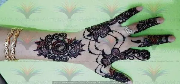 New Best unique stylish Easy Simple Mehndi Designs with cone hina style