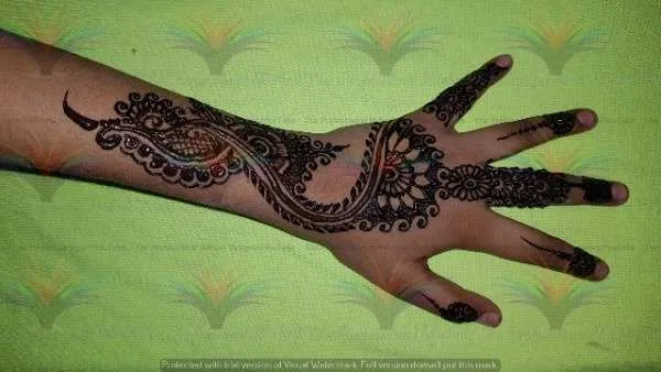 New Best unique stylish Easy Simple Mehndi Designs with cone hina style
