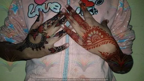 mehndi design for kids