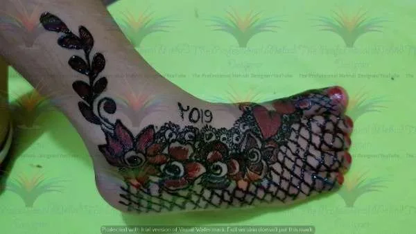 kids mehndi design