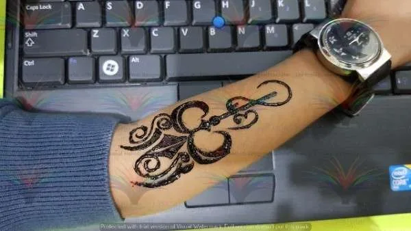 boys tatto mehndi design
