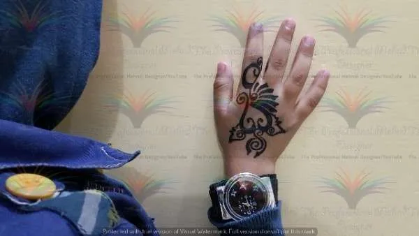 New Best unique stylish Easy Simple Mehndi Designs with cone hina style