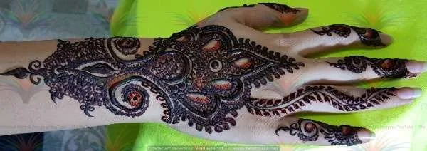 New Best unique stylish Easy Simple Mehndi Designs with cone hina style