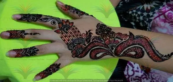 New Best unique stylish Easy Simple Mehndi Designs with cone hina style