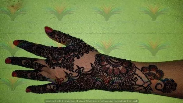 New Best unique stylish Easy Simple Mehndi Designs with cone hina style