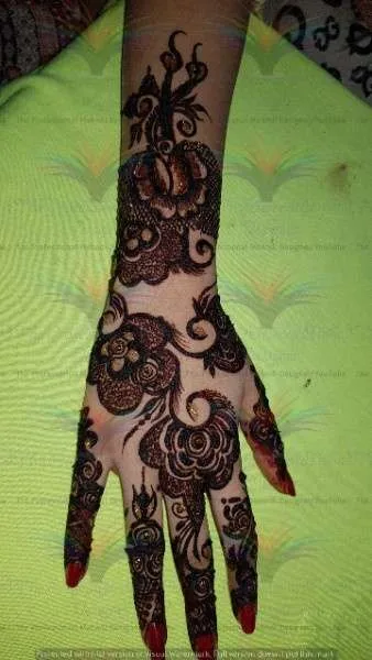 New Best unique stylish Easy Simple Mehndi Designs with cone hina style