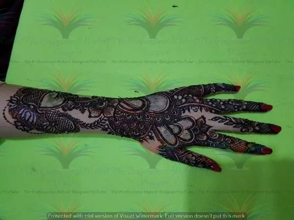 New Best unique stylish Easy Simple Mehndi Designs with cone hina style