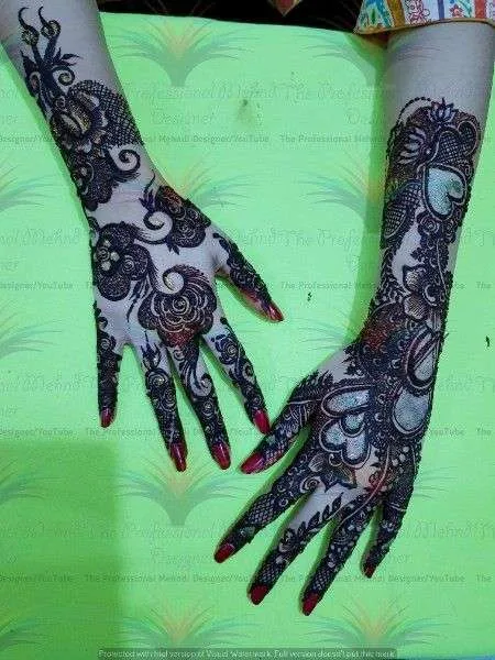 New Best unique stylish Easy Simple Mehndi Designs with cone hina style