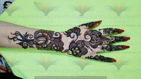 mehndi design Arabic