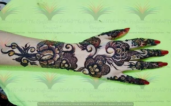 Arabic Mehndi Design