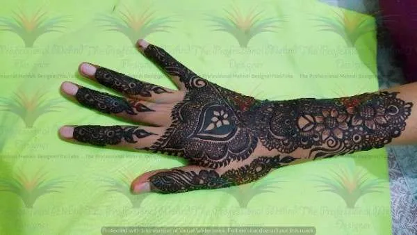 Rajisthani Mehndi Style