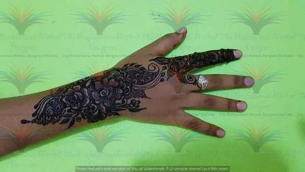 new mehndi design