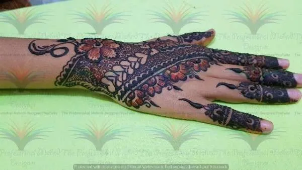 easy simplel mehndi deisngs