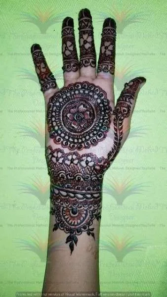 indian mehndi design