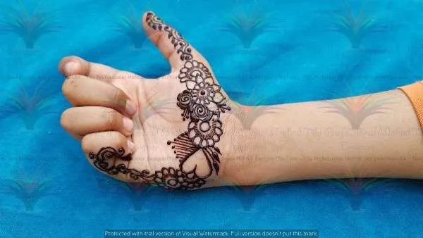 easy simple mehndi
