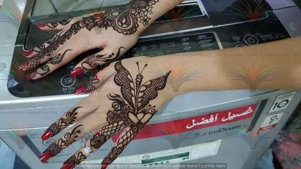 beautiful picture images of mehndi designs on backhand