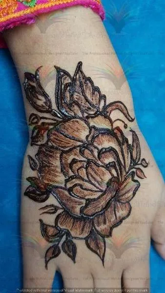 butterfly designs of mehndi with cone