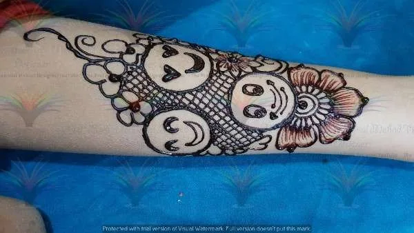 emoji designs of mehndi
