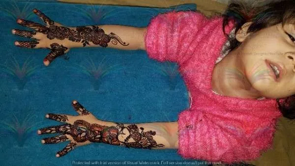 mehndi design babies