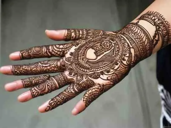 AI GENERATED MEHNDI DESIGNS