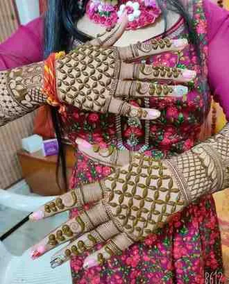 brodal hand mehndi show off