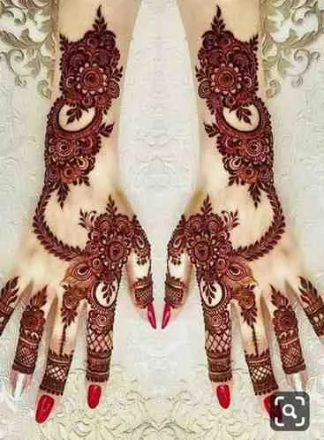 Beautiful simple easy cone mehndi designs hand
