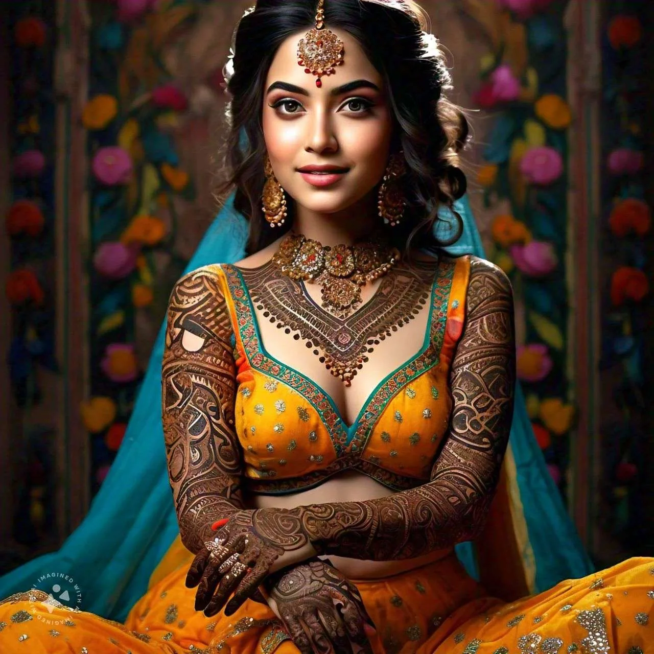 Full Body Mehndi Design
