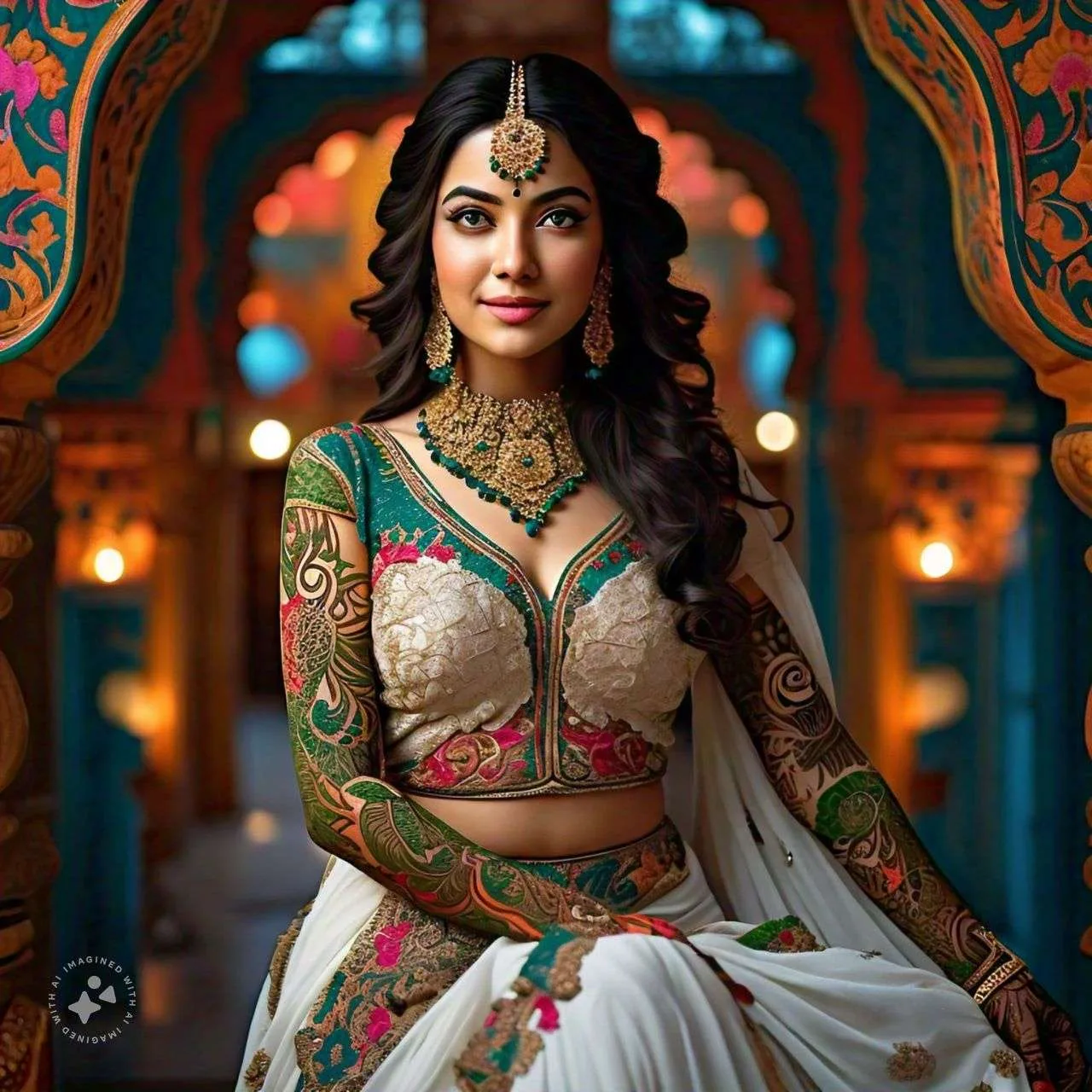 Full Body Mehndi Design