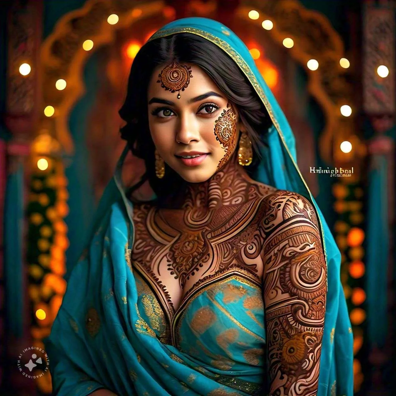 Full Body Mehndi Design