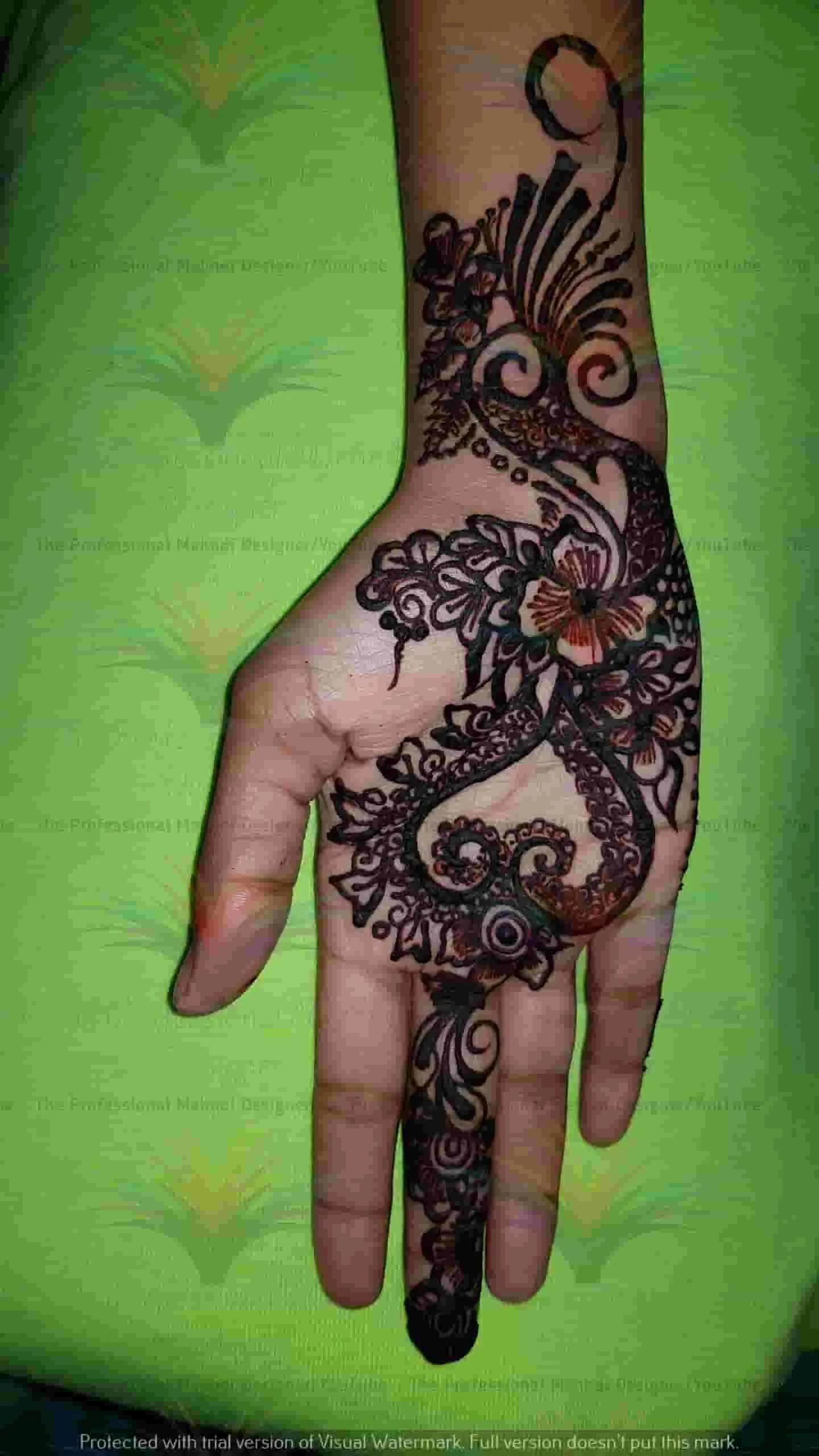 palm mehndi