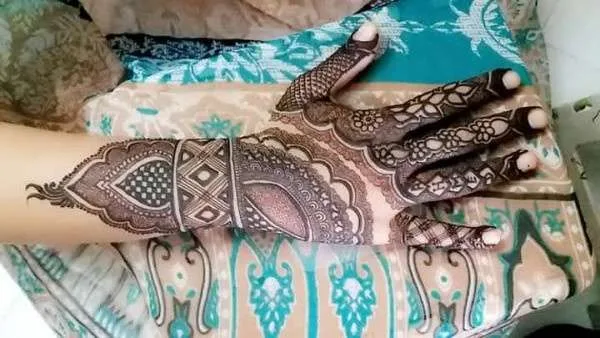 picture image of mehndi designs