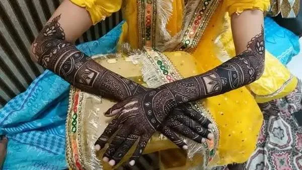 picture image of mehndi designs