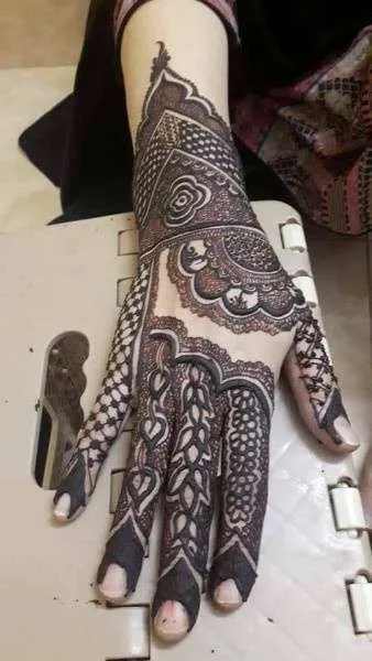 picture image of mehndi designs