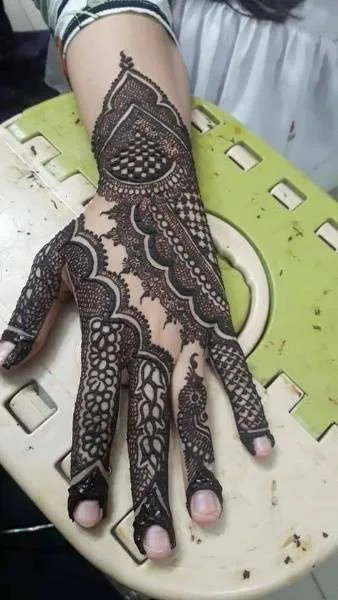 picture image of mehndi designs