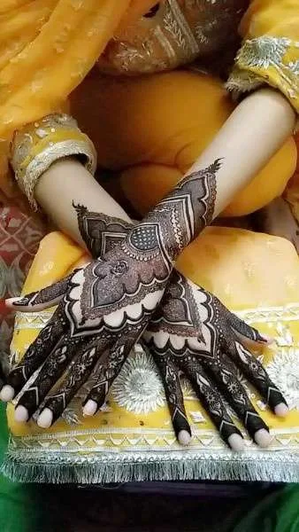 picture image of mehndi designs