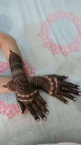 picture image of mehndi designs